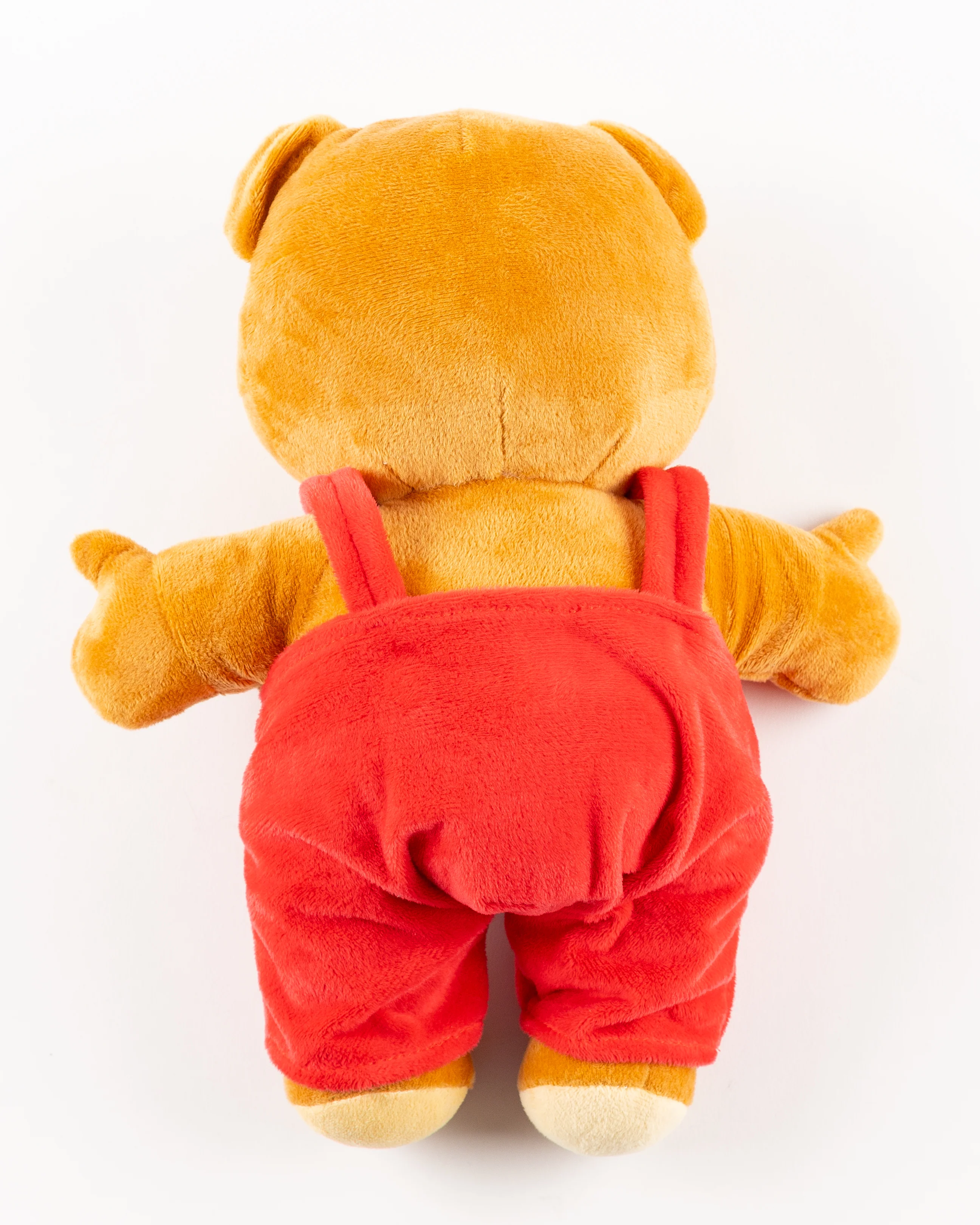 Chicago Blackhawks Plush Bear with Overalls - Image 3