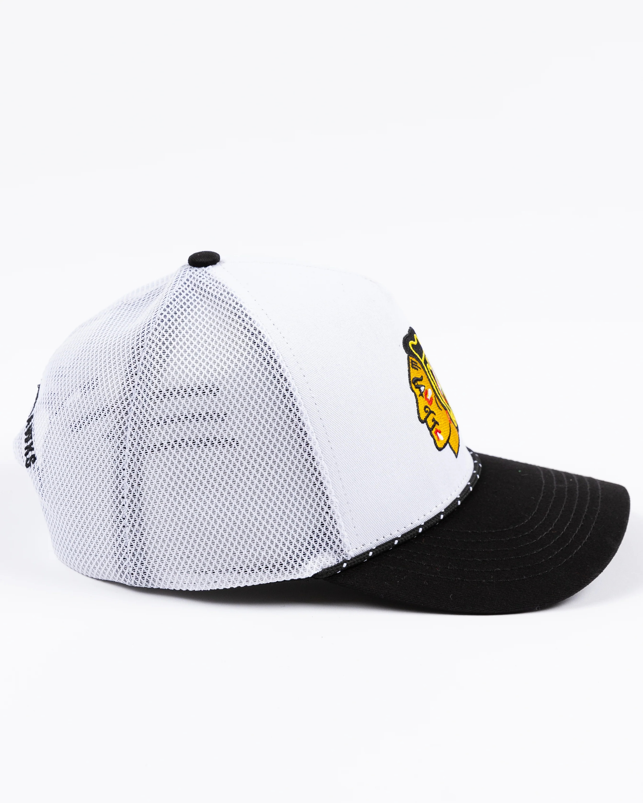 Gongshow Chicago Blackhawks Traditional Trucker Cap with Lace - Image 5