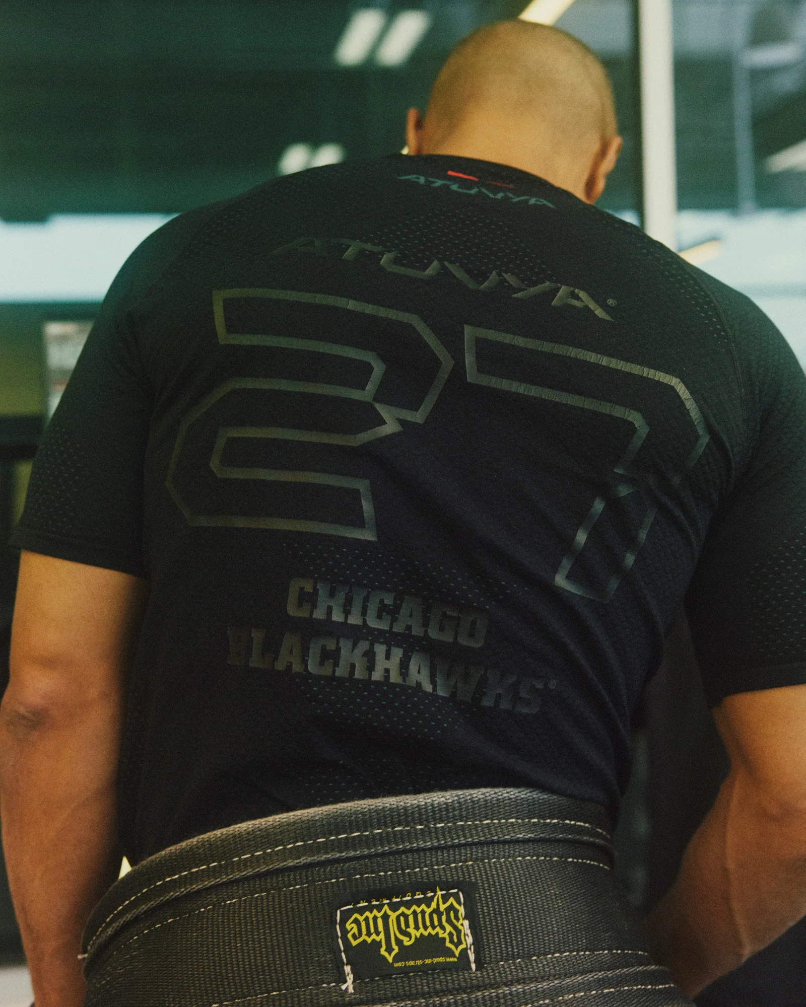 Atunya x Chicago Blackhawks Kinetic Compression T-Shirt SS - Image 11
