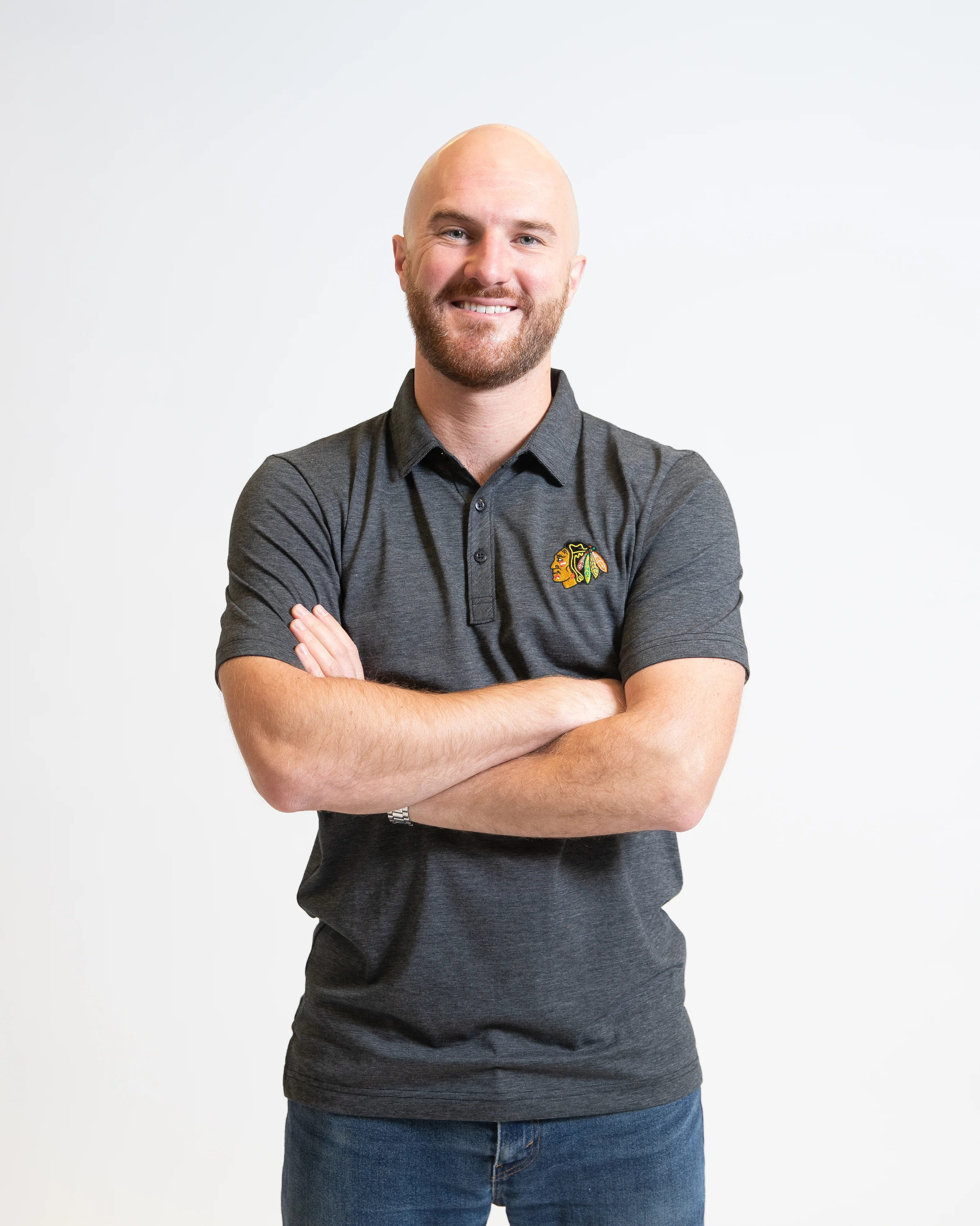 TravisMathew Chicago Blackhawks Zinna Polo - Image 3